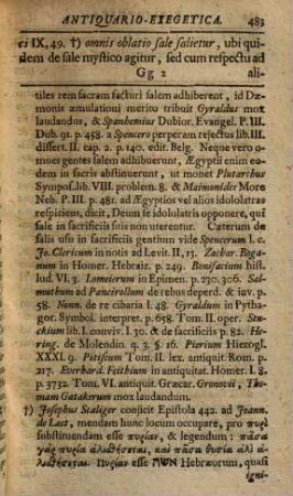 Petri Zornii Bibliotheca Antiquaria Et Exegetica In Universam Scripturam S. Vet. Et Novi Testamenti. 1,6