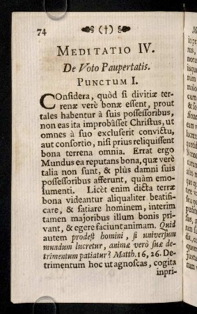 74-85, Meditatio IV - V