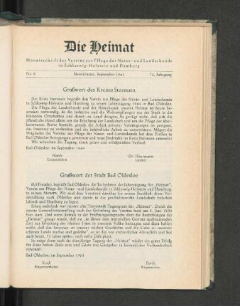 Grußwort der Stadt Bad Oldesloe.