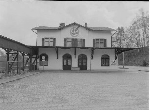Bad Elster Bahnhof, Empfangsgeb.