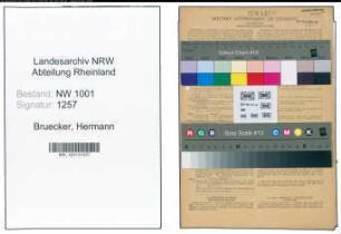 Entnazifizierung Hermann Bruecker, geb. 19.10.1880 (Landwirt)