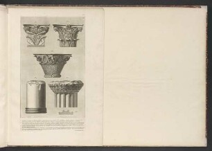Architekturelemente (Piranesi, Trofei di Ottaviano Augusto)
