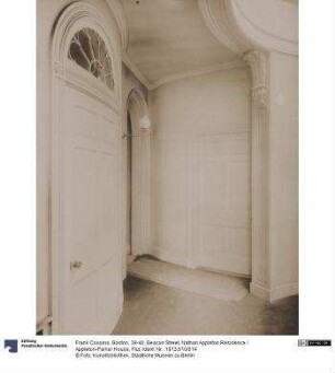 Boston, 39-40, Beacon Street, Nathan Appleton Residence / Appleton-Parker House, Flur