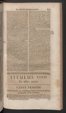 Titulus XXXII.