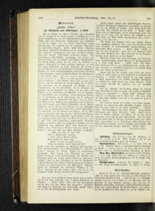 "Stille! stille!" : hl. Elisabeth von Thüringen ; [gestorben] 1231 ; Allerlei