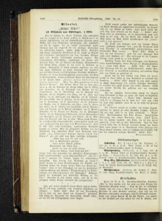 "Stille! stille!" : hl. Elisabeth von Thüringen ; [gestorben] 1231 ; Allerlei
