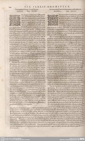Terza propositione sopra d'alcune colonne. Cap. XLIII.