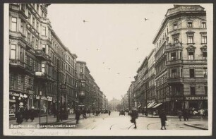 Ansichtskarte Bergmannstraße (Ecke Zossener Straße)