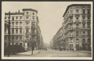 Ansichtskarte Mittenwalder Straße Ecke Gneisenaustraße