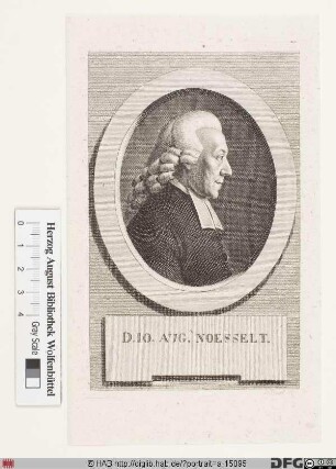 Bildnis Johann August Noesselt