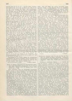 387-388 [Rezension] Rothe, Richard, Uebersicht der Theologischen Ethik