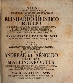 Diss. inaug. philos. qua genesis lapidum variis observationibus illustratur