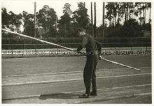 Training im Olympischen Dorf