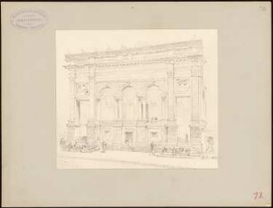 Fassade eines Hauses, Neapel: Fassade
