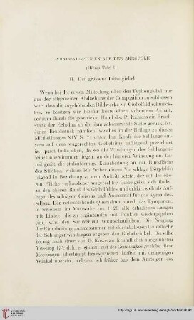 15: Porosskulpturen auf der Akropolis, 2, Der grössere Tritongiebel