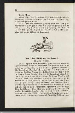 XII. Die Schlacht um den Kemmel