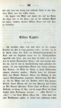 Elftes Capitel