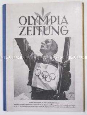 Sammelband der "Olympia Zeitung" zu den IV. Olympischen Winterspielen in Garmisch-Partenkirchen 1936 (Nr. 1-13)