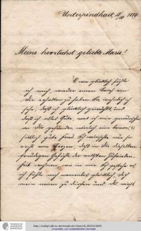 Brief vom 18.10.1889
