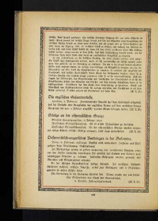 Erfolge an der ostpreußischen Grenze.