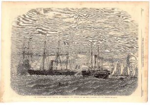 The International Naval Festival at Portsmouth: The Meeting of the "Reine" "Hortense" and the "Osborne"