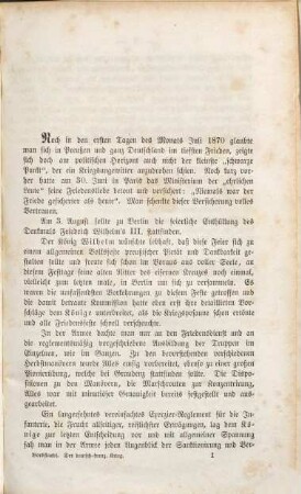 Der deutsch-französische Krieg 1870 bis zu der Katastrophe von Sedan und der Kapitulation von Straßburg : nach dem inneren Zusammenhange dargestellt