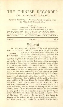 No. 5, May, 1909