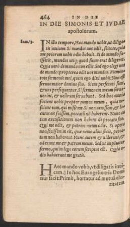 In Die Simonis Et Iudae apostolorum.