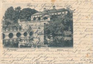 Gruß aus Pyrmont (Fürstliches Schloss)