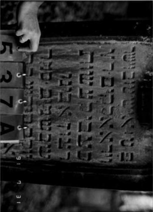 Grabstein 537 (neu: 442): Grabstein 537A (neu: 442 Nachholaufnahme)