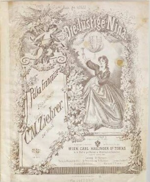 Die lustige Nina : Polka française ; für Pianoforte ; op. 24