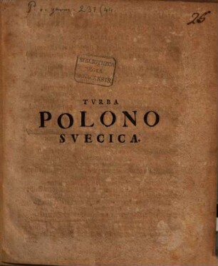 Tvrba Polono Svecica