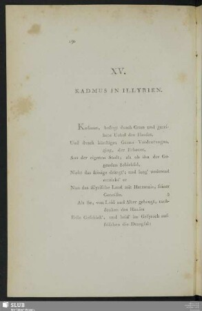 XV. Kadmus in Illyrien