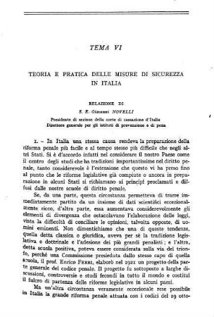 207-224, Teoria e pratica delle misure di sicurezza in Italia