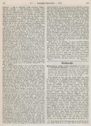 228-230 Kirchenrecht