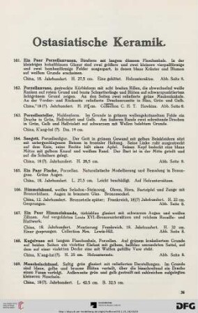 Ostasiatische Keramik (Nr. 161-183)