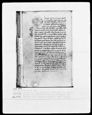 Sammelhandschrift — Hermann der Lahme, Computus Abbreviatus — Initiale Q (ui compoti regulas), Folio 110 verso