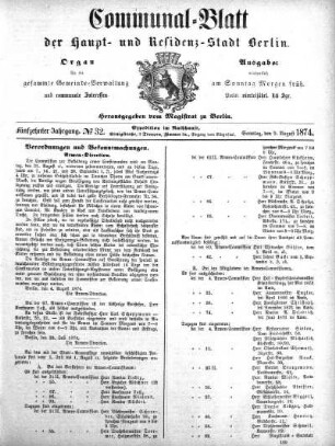 1874,32: No. 32, 9. August 1874
