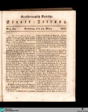 Großherzoglich-Badische Staatszeitung