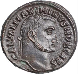 Münze, Follis, 308 - 310