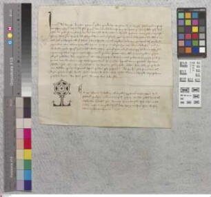 Klein-Welzheim: Instrumentum super publicatione dictorum tertium in causa Henrici Motz clerici herbipotensis contra abbatem et conventum monasteri...