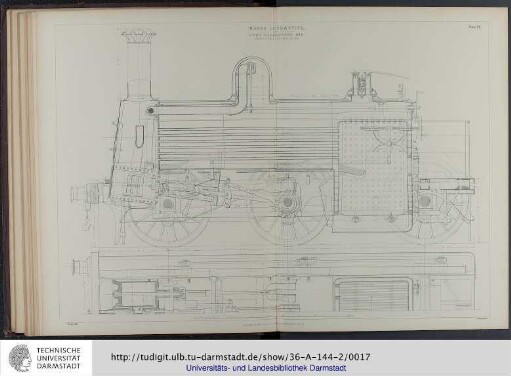 Goods Locomotive, by John Ramsbottom esqr. London & North Eastern Railway