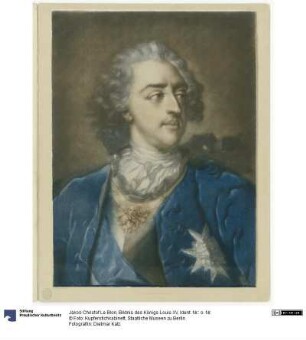 Bildnis des Königs Louis XV