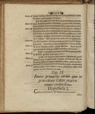 Cap. II. Fontes primarios eorum quæ in præcedente Capite enarravimus complectens.