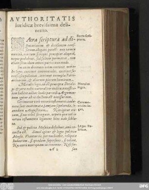 Authoritatis Iuridicae brevissima delineatio.