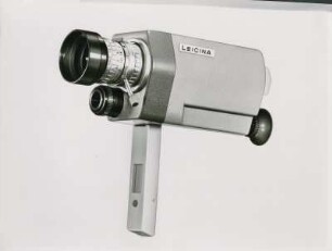 Schmalfilmkamera "Leicina 8 SV"der Ernst Leitz GmbH mit Objektiv "Paris"