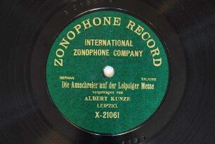 Die Ausschreier auf der Leipziger Messe / Kunze