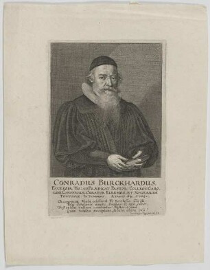 Bildnis des Conradus Burckhardus