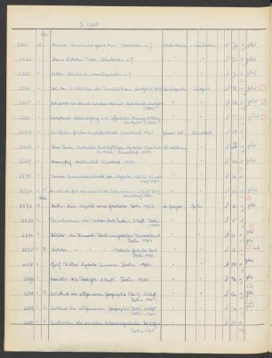 1960 Dezember (Nr. 2272 bis 2452)