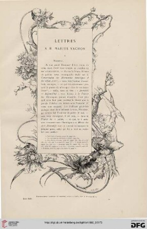 8: Lettres à M. Marius Vachon, [1]